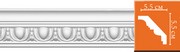 Плинтус потолочный с рисунком A018F гибкий
