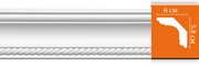 Плинтус потолочный с рисунком A025F гибкий